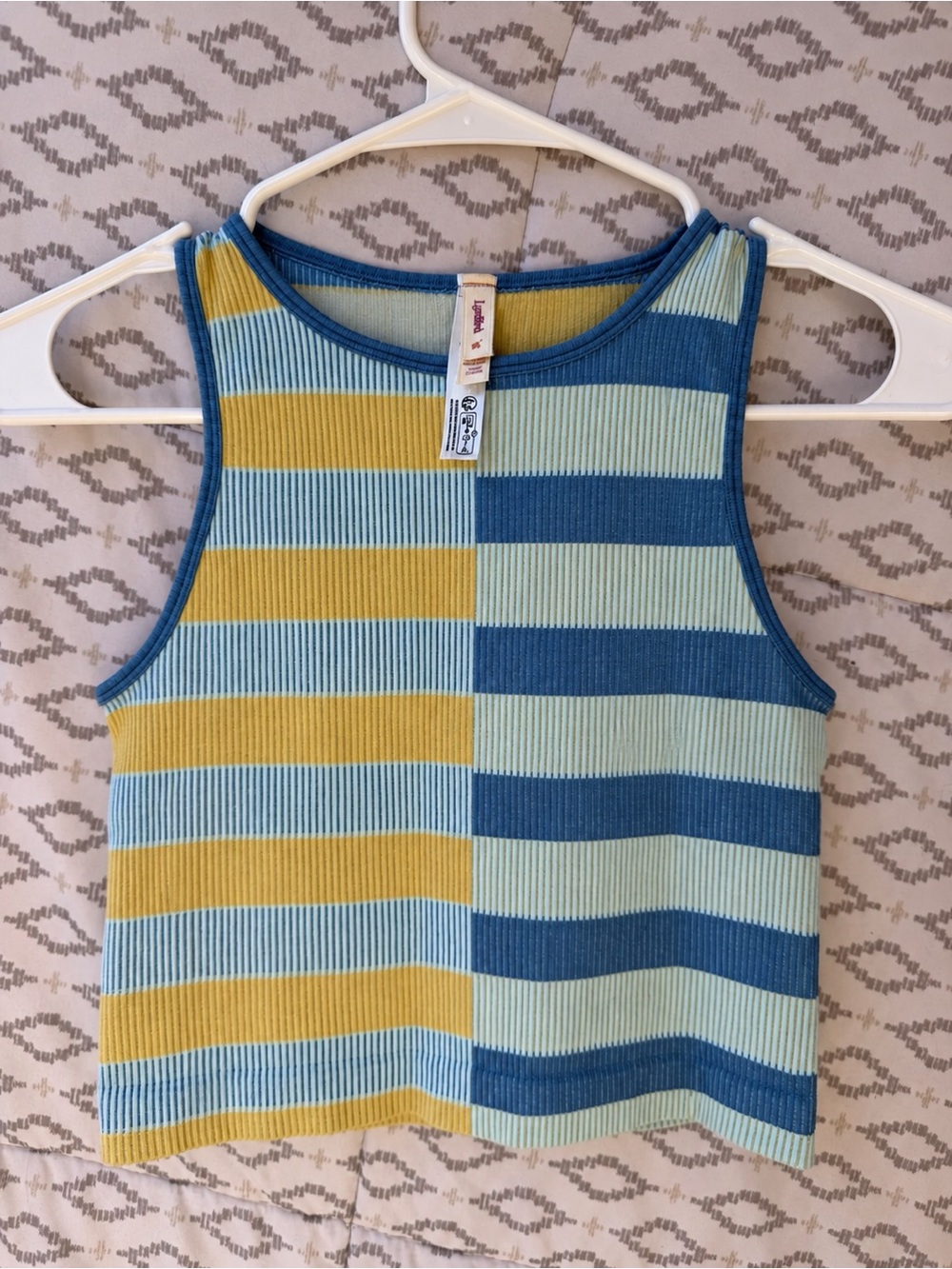 Ladybird multicolor stretchy tank top